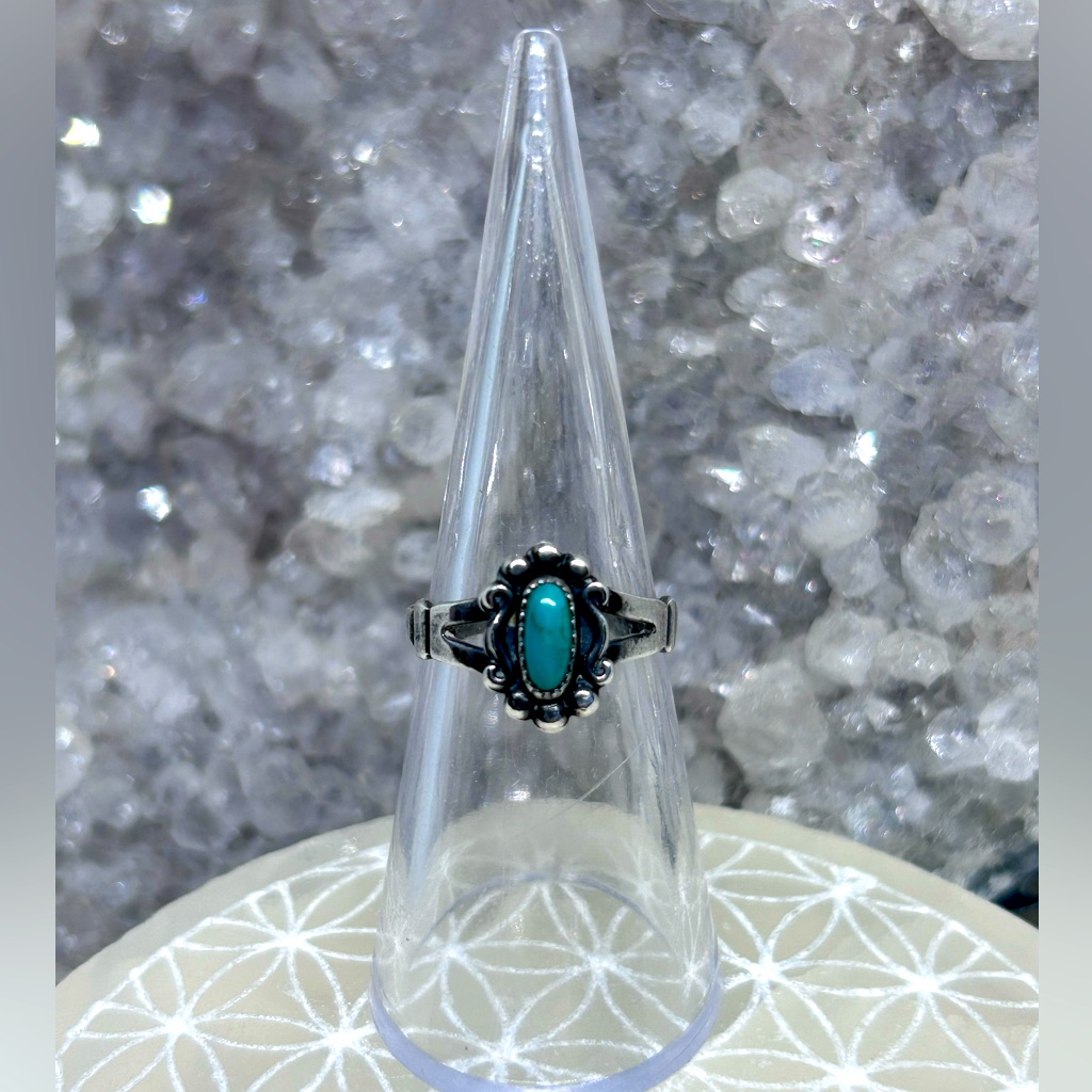 Vintage Bell Trading Post Turquoise Ring